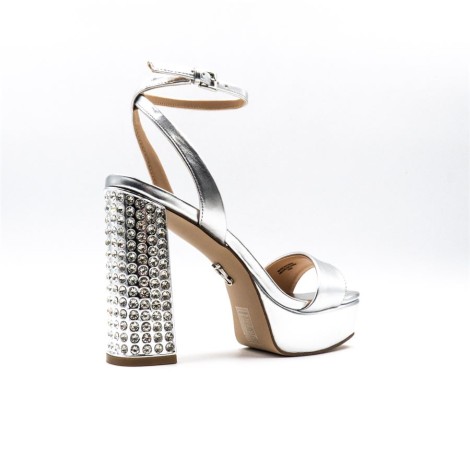 Sandalo Donna Silver STEVE MADDEN Pelle