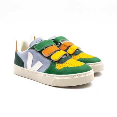 Sneakers Bambino MULTICO-STEEL VEJA Pelle