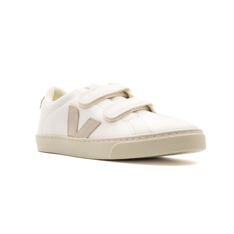 Sneakers Bambino EXTRA-WHITE_NATURAL VEJA Pelle