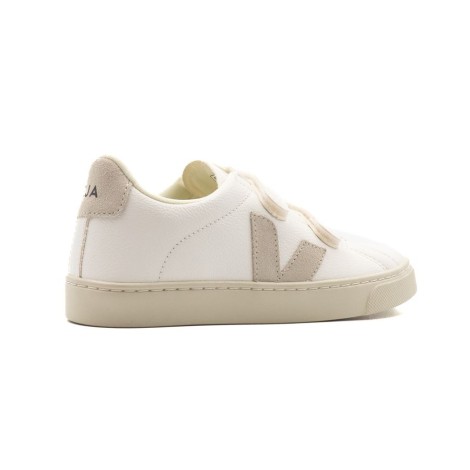 Sneakers Bambino EXTRA-WHITE_NATURAL VEJA Pelle