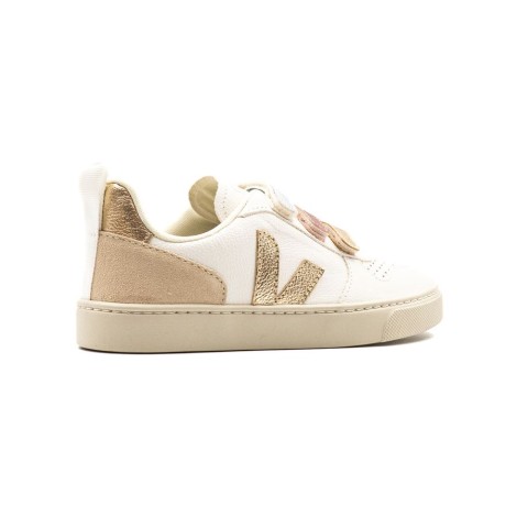 Sneakers Bambino MULTICO-EXTRA-WHITE_SHINY VEJA Pelle