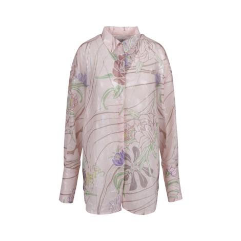 Sabina Musayev 'Alexis' Floral Pattern Shirt S