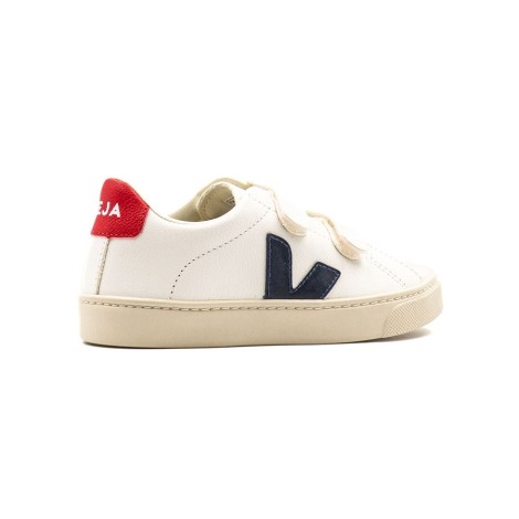 Sneakers Bambino EXTRA-WHITE_NAUTICO_PEKIN VEJA Pelle