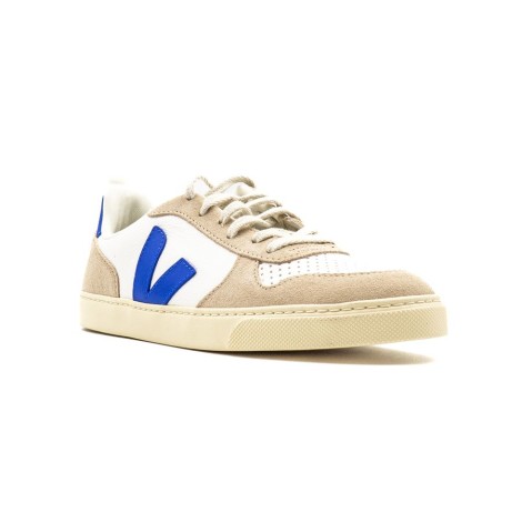 Sneakers Bambino EXTRA-WHITE_PAROS_ALMON VEJA Pelle