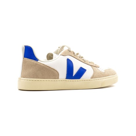 Sneakers Bambino EXTRA-WHITE_PAROS_ALMON VEJA Pelle