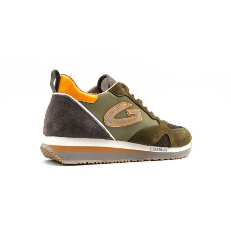 Sneakers Uomo OLIVE/GREEN ALBERTO GUARDIANI Pelle