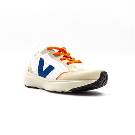 Sneakers Bambino WHITE_INDIGO VEJA Pelle