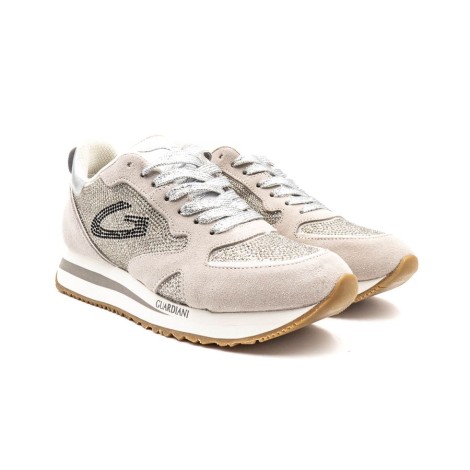 Sneakers Donna Silver ALBERTO GUARDIANI Pelle