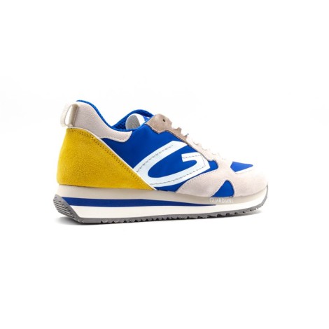 Sneakers Uomo Bluette ALBERTO GUARDIANI Tessuto