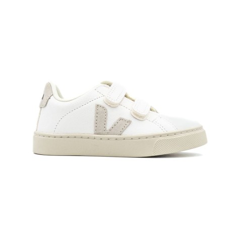 Sneakers Bambino EXTRA-WHITE_NATURAL VEJA Pelle