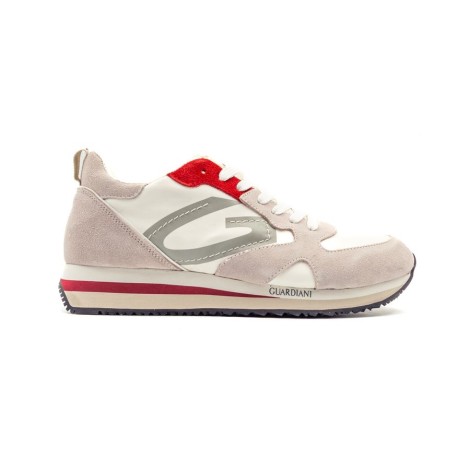 Sneakers Uomo White ALBERTO GUARDIANI Tessuto