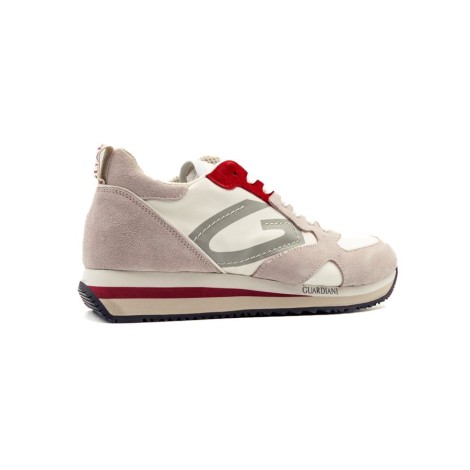 Sneakers Uomo White ALBERTO GUARDIANI Tessuto