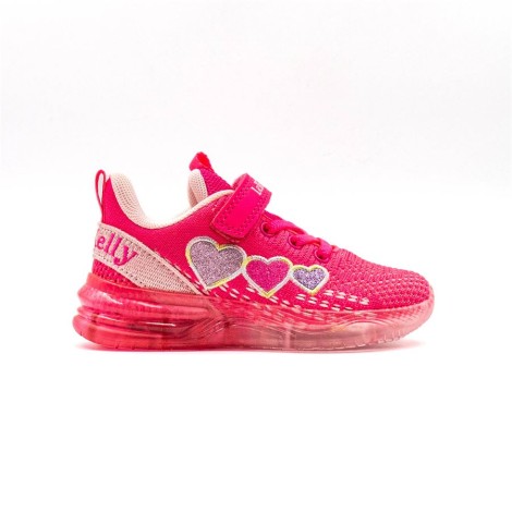 Sneakers Bambino Fuxia LELLY KELLY Pelle