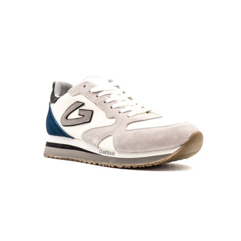 Sneakers Uomo White/navy ALBERTO GUARDIANI Pelle