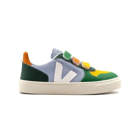 Sneakers Bambino MULTICO-STEEL VEJA Pelle