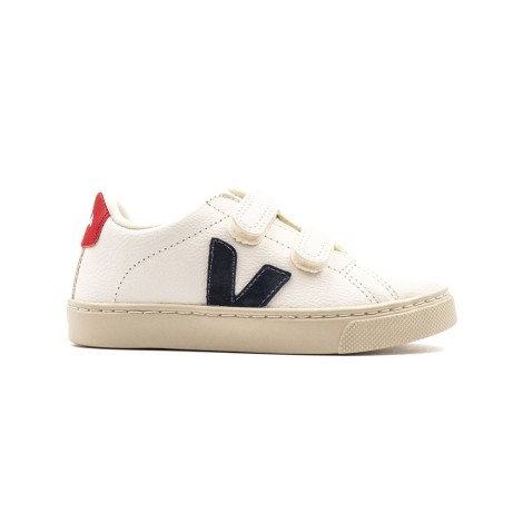 Sneakers Bambino EXTRA-WHITE_NAUTICO_PEKIN VEJA Pelle