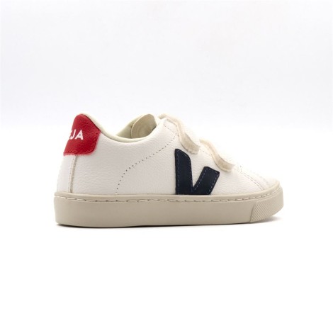 Sneakers Bambino EXTRA-WHITE_NAUTICO_PEKIN VEJA Pelle