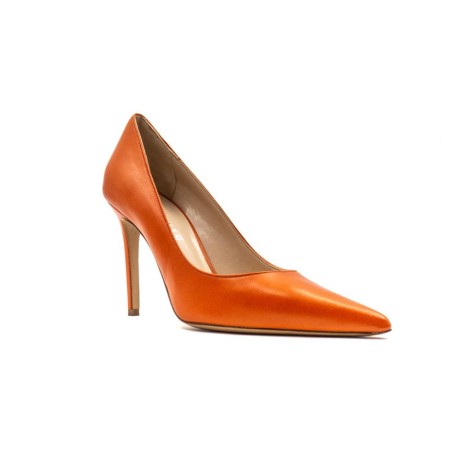 Scarpa Donna Arancio TRE EMME Pelle