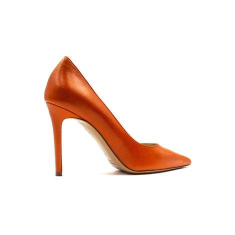 Scarpa Donna Arancio TRE EMME Pelle