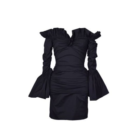 MINIDRESS IN TAFFETA' STRETCHenbsp;