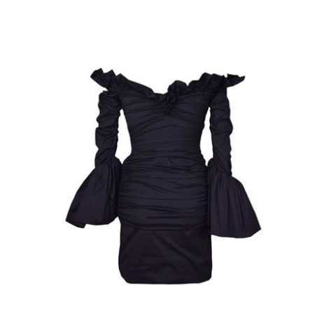 MINIDRESS IN TAFFETA' STRETCHenbsp;