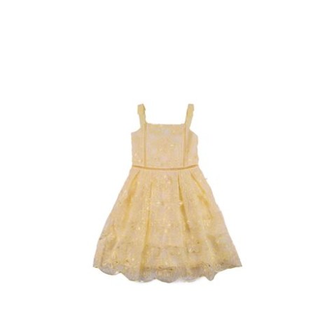 MINI ABITO CON SPALLINE IN ORGANZA