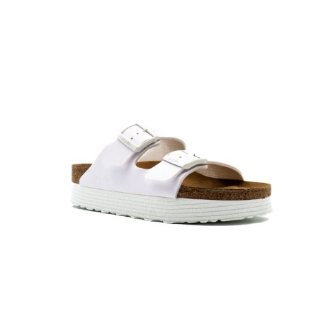 Ciabatta Donna White BIRKENSTOCK Pelle