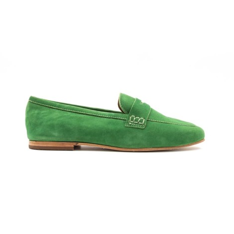 Mocassino Donna Verde MIA Pelle