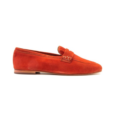 Mocassino Donna Rosso MIA Pelle