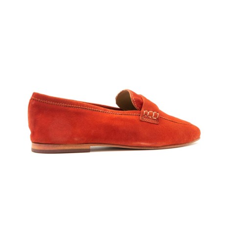 Mocassino Donna Rosso MIA Pelle