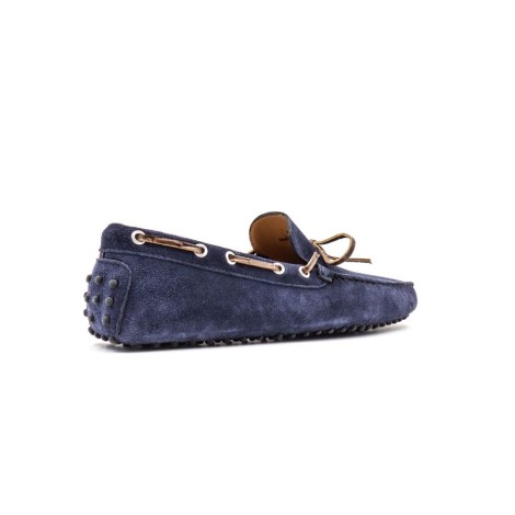 Mocassino Uomo BLUE/COCCO TRE EMME Pelle