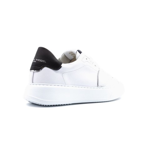 Sneakers Donna BLANC NOIR PHILIPPE MODEL Pelle