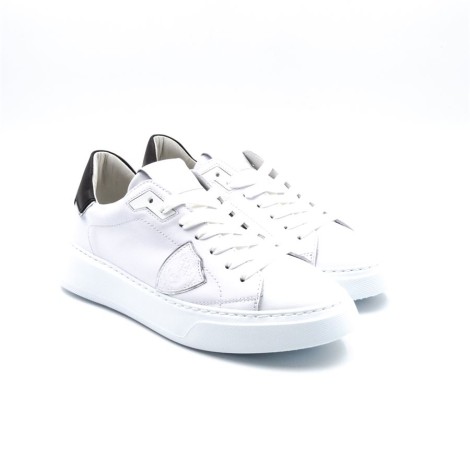 Sneakers Donna BLANC NOIR PHILIPPE MODEL Pelle