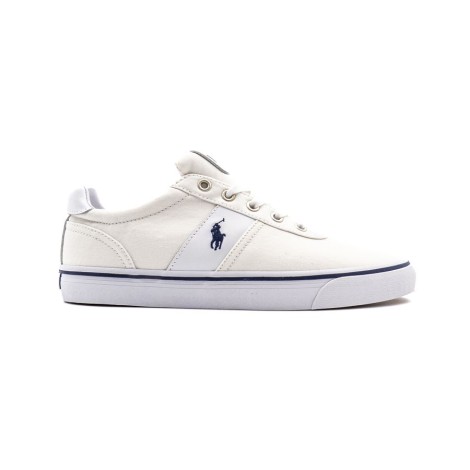 Sneakers Uomo White navy RALPH LAUREN Pelle