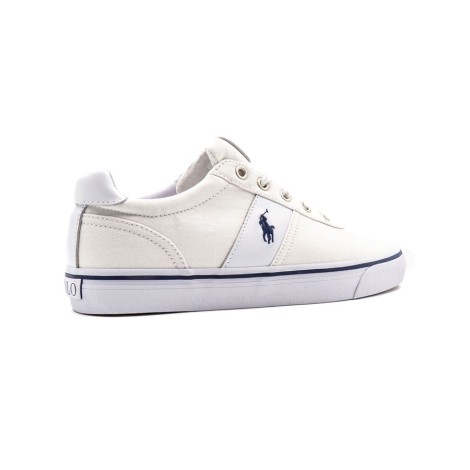 Sneakers Uomo White navy RALPH LAUREN Pelle