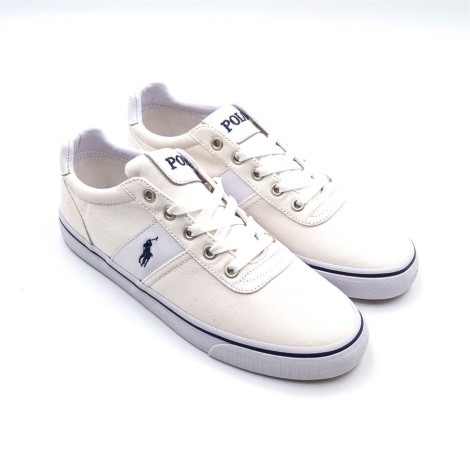 Sneakers Uomo White navy RALPH LAUREN Pelle