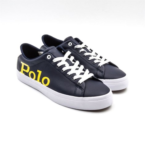 Sneakers Uomo NAVY YELLOW RALPH LAUREN Pelle