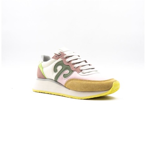 Sneakers Donna BEIGE+PANNA WUSHU RUYI Pelle