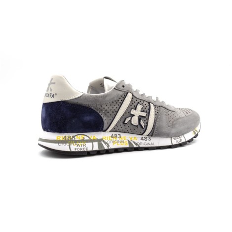 Sneakers Uomo Grigio+blu PREMIATA   Pelle