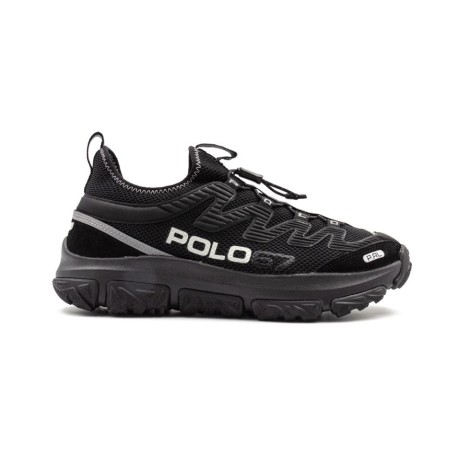 Sneakers Uomo Black RALPH LAUREN Pelle