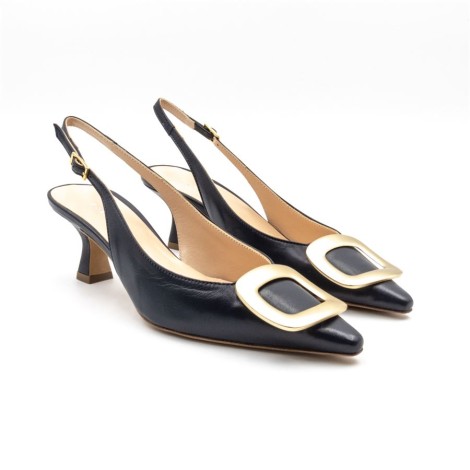 Scarpa Donna Blu navy TRE EMME Pelle