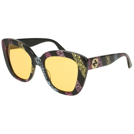 GG0327S glitter multicolor and yellow