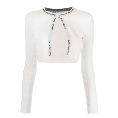 ALEXANDER WANG Cardigan con logo