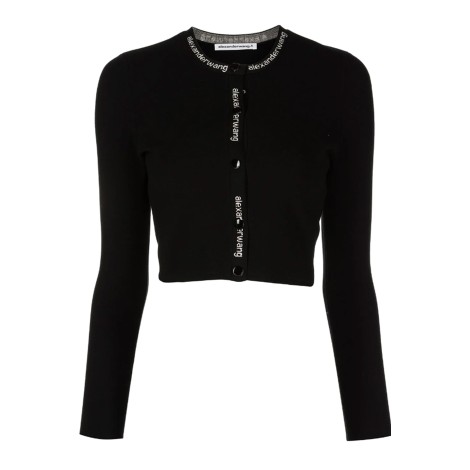 ALEXANDER WANG Cardigan con logo