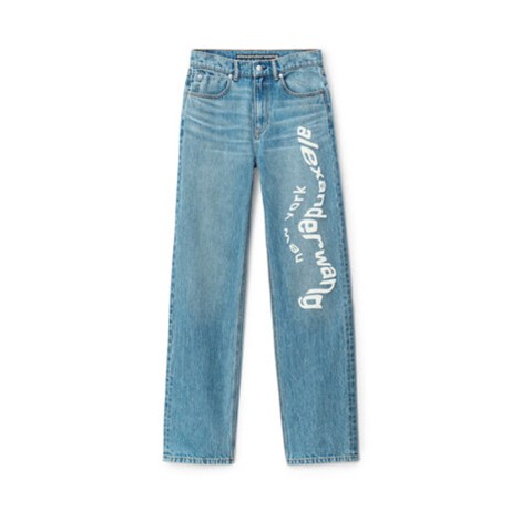 ALEXANDER WANG Jeans con stampa