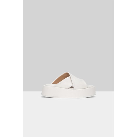 Marsèll Piattaforma Sandalo White Sandals