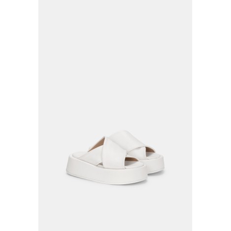 Marsèll Piattaforma Sandalo White Sandals