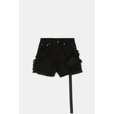 Rick Owens Drkshdw Trucker Cut Offs Denim