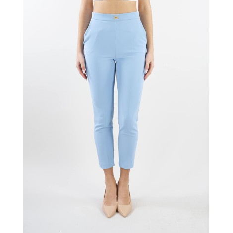 ELISABETTA FRANCHI Pantalone in doppio crepe stretch Elisabetta Franchi