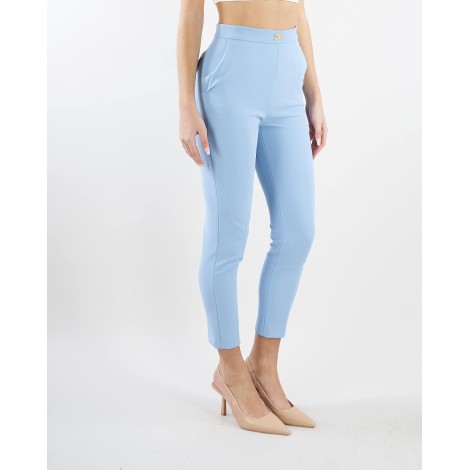 ELISABETTA FRANCHI Pantalone in doppio crepe stretch Elisabetta Franchi